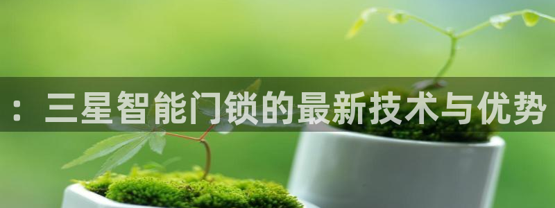 开丰娱乐平台注册：：三星智能门锁的最新技术与优势