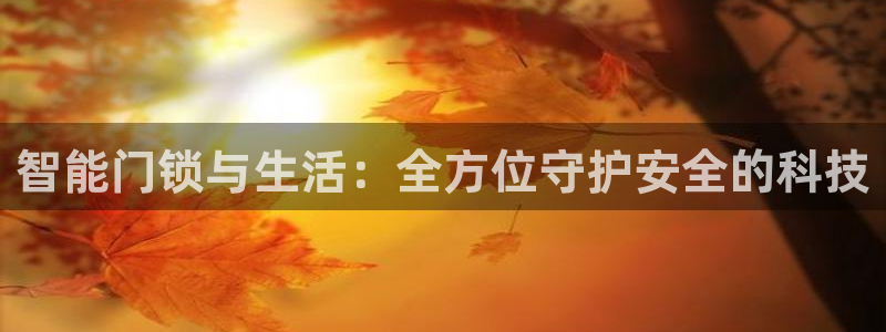 开丰娱乐违法吗：智能门锁与生活：全方位守护安全的科技