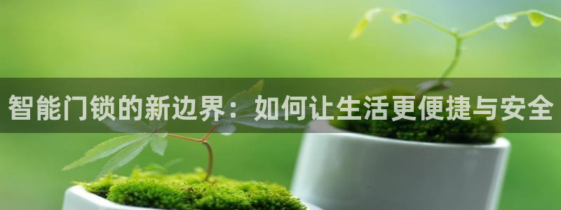 开丰娱乐联系q徽22212：智能门锁的新边界：如何让生活更便