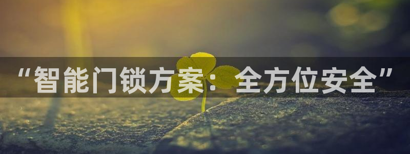 开丰娱乐登录平台：“智能门锁方案：全方位安全”
