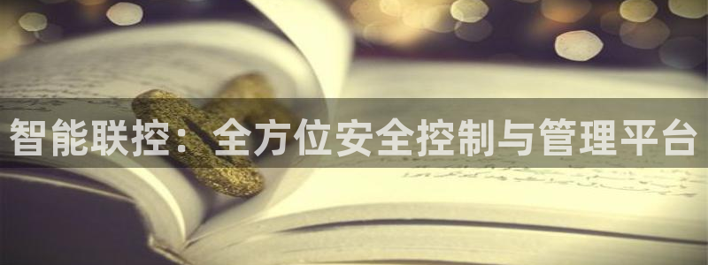 开丰娱乐平台注册：智能联控：全方位安全控制与管理平台