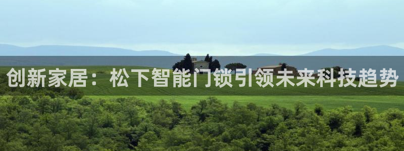 开丰娱乐网站官网入口：创新家居：松下智能门锁引领未来科技趋势