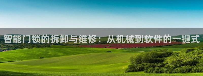 开丰娱乐平台地址查询：智能门锁的拆卸与维修：从机械到软件的一