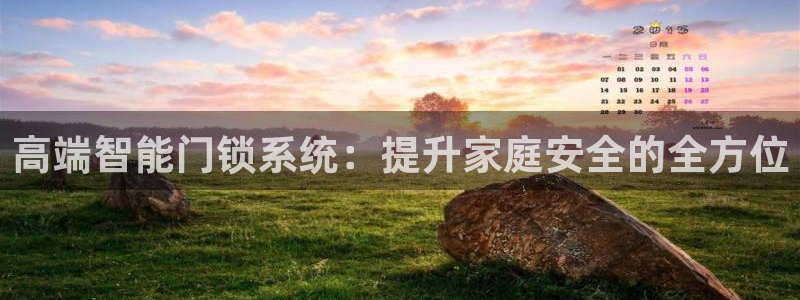 开丰娱乐平台：高端智能门锁系统：提升家庭安全的全方位
