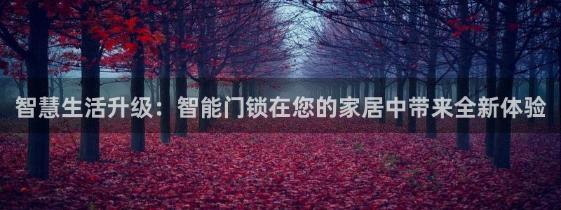 开丰娱乐右7O667：智慧生活升级：智能门锁在您的家居中带来