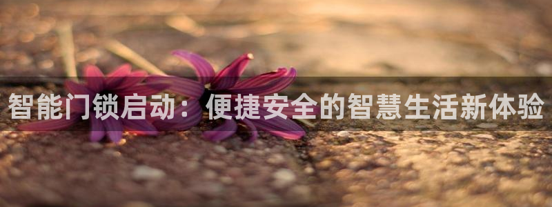 开丰娱乐网站官网入口：智能门锁启动：便捷安全的智慧生活新体验
